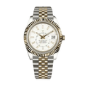 Celestial Calendar – Two-Tone White & Gold - CrownLab