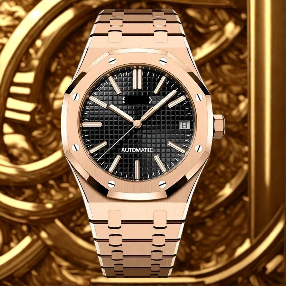 Royal Seikoak - Rose Gold & Stealth Black