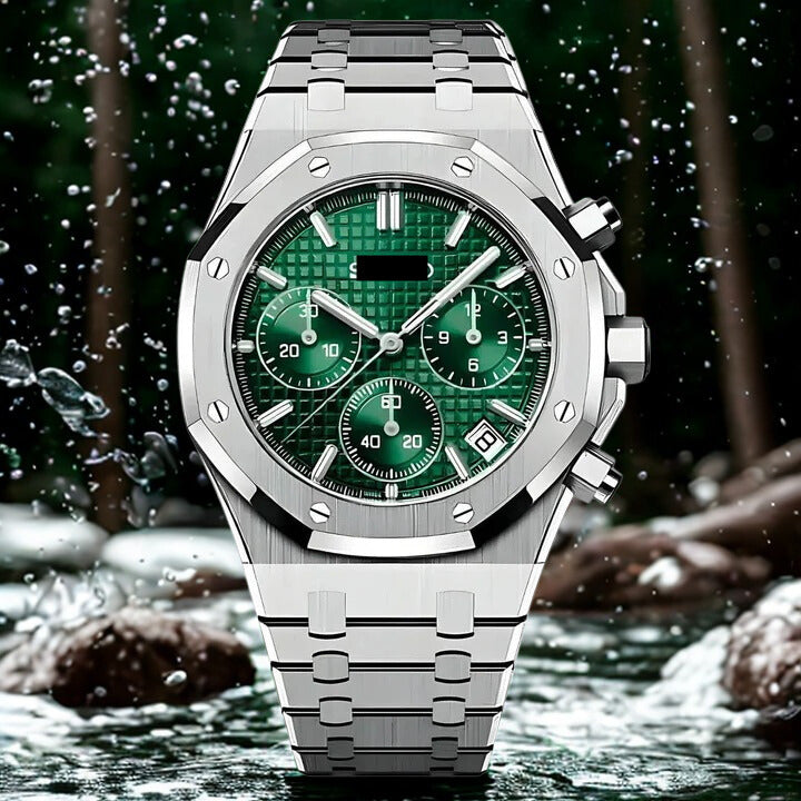 Royal Seikoak Chronograph - Forest Green