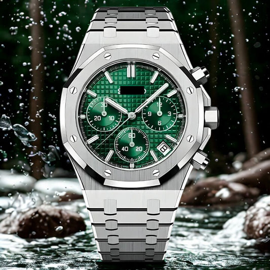 Royal Seikoak Chronograph - Forest Green