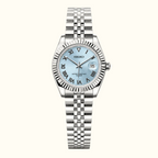 Seiko Ladyjust Glacier Blue Roman Dial — women's automatic luxury watch by CrownLab