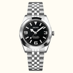 Crownline Automatic – Black | Jubilee Bracelet