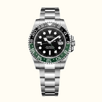 GMT Navigator – Green & Black Oyster Bracelet