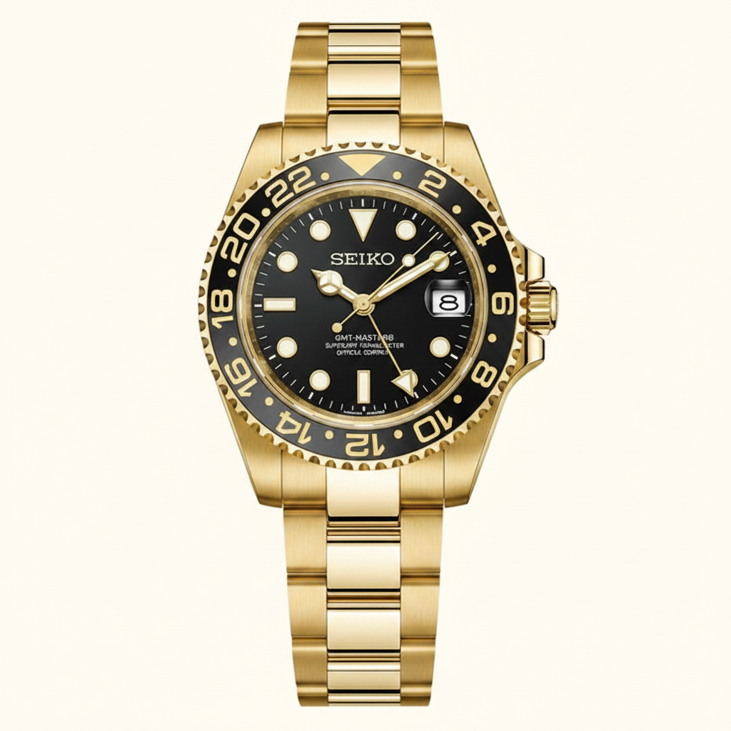 GMT Navigator Imperial Gold – Three-Link Bracelet
