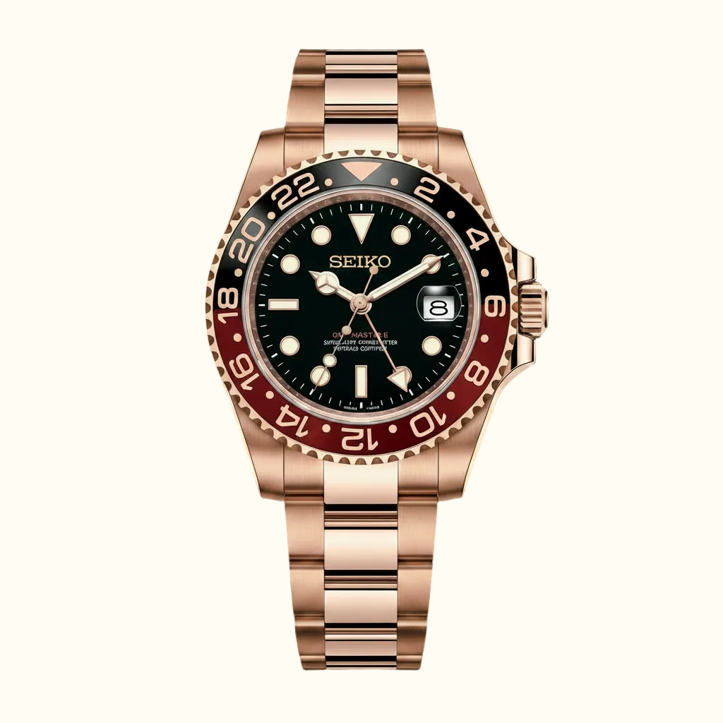 GMT Navigator – Three-Link Seiko Dial