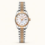 Seiko Ladyjust Rose Gold Pearl Diamond — women's automatic luxury watch by CrownLab