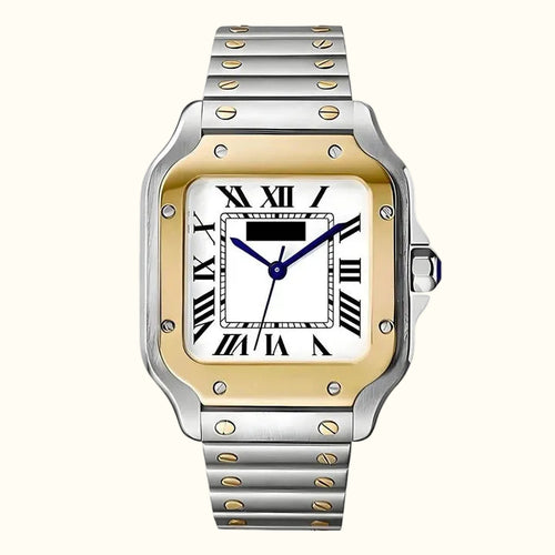Santé Square – Imperial Gold Two-Tone - CrownLab