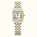 Seiko Ladies Santos Two Tone Gold White - Main