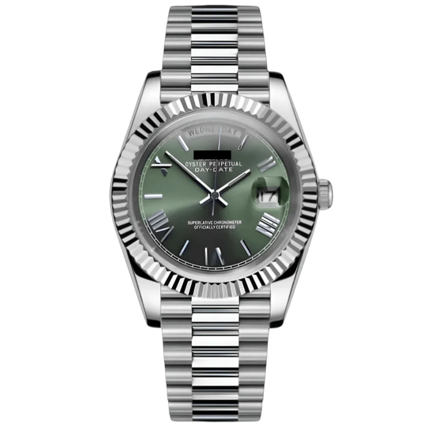 Seikojust Day Date - Mint Green