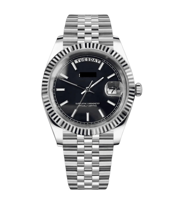Seikojust Day Date - Stealth Black