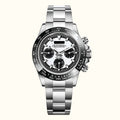Speedline Chronograph – Stealth Black & Ghost White - CrownLab